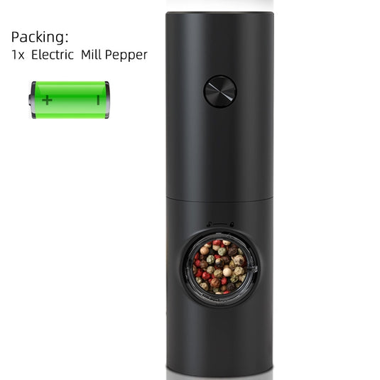 Electric Automatic Mill Pepper And Salt Grinder With LED Light Adjustable Coarseness Produced By Xiaomi Partner Manufacturers