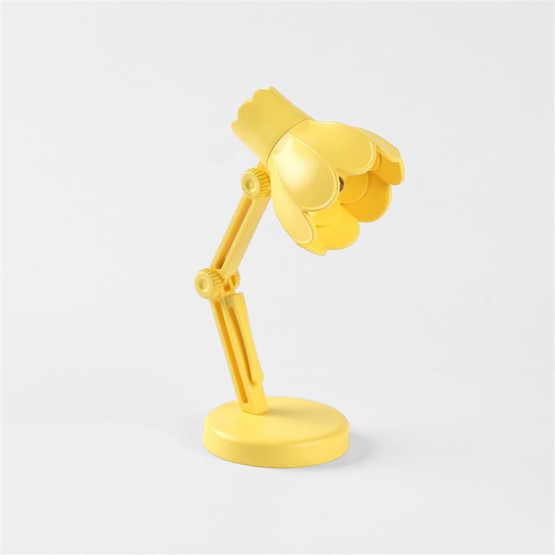 Load image into Gallery viewer, LED Night Light Mini Folding Desk Lamp Cute Pet Lights Dog Deer Dinosaur Flower Portable Night Light Student Living Room Decor
