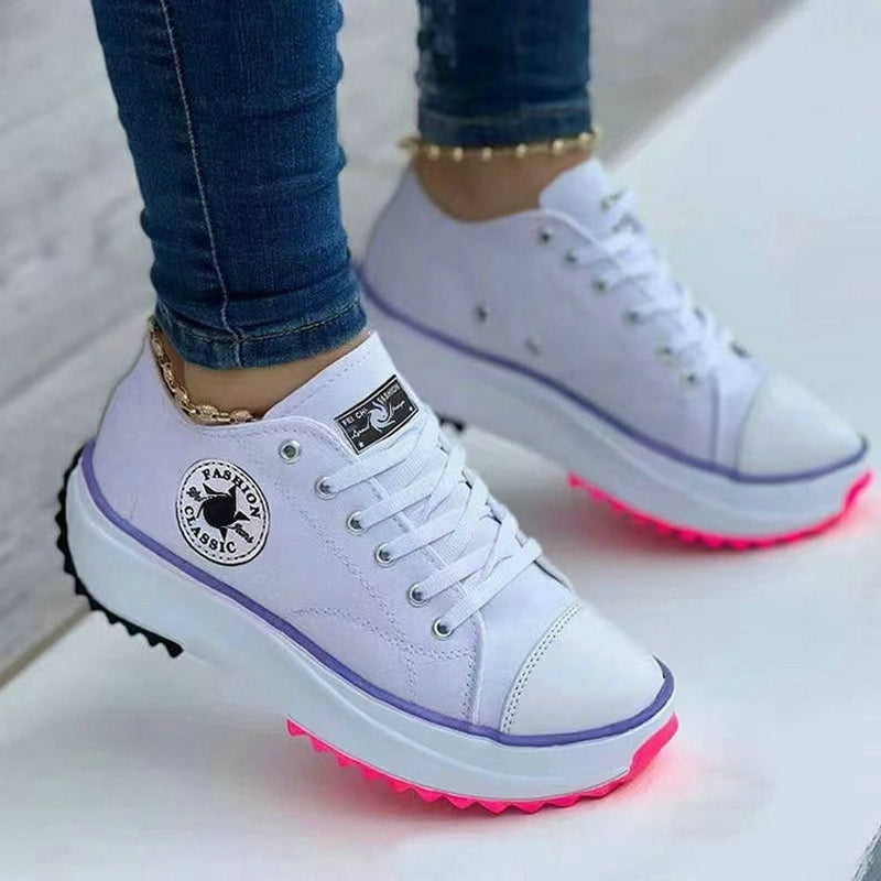Load image into Gallery viewer, Lovely casual women sneakers with patterns and different colors for you
