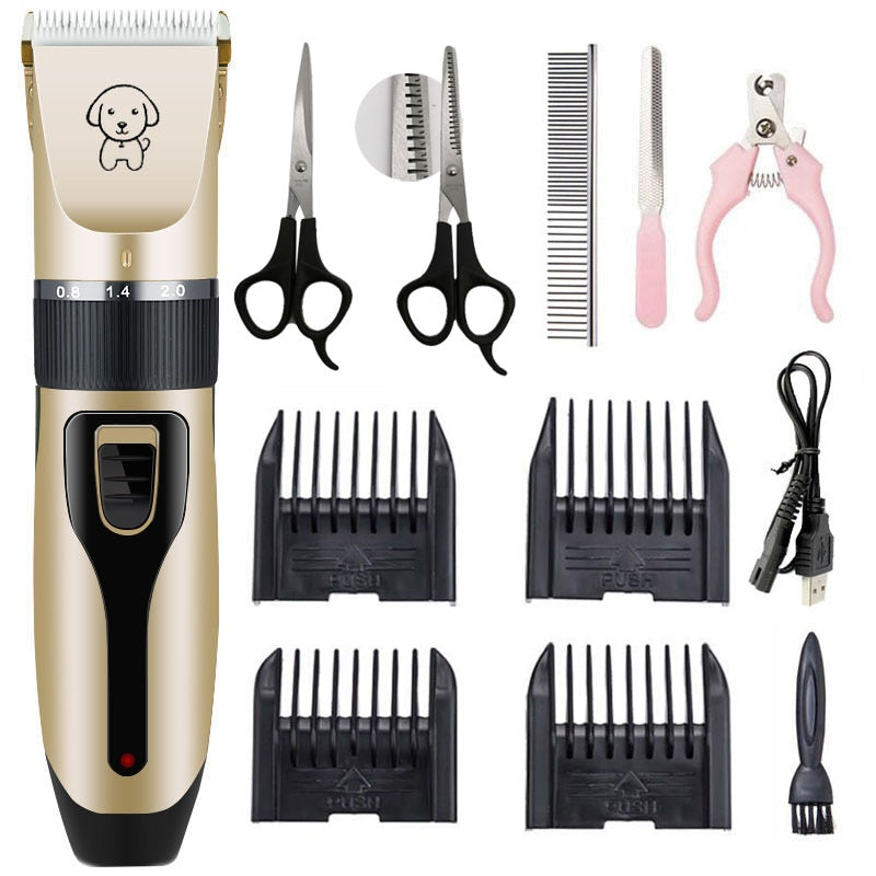 Load image into Gallery viewer, Animal hair trimmer (pet / cat / dog / rabbit) all accessories included
