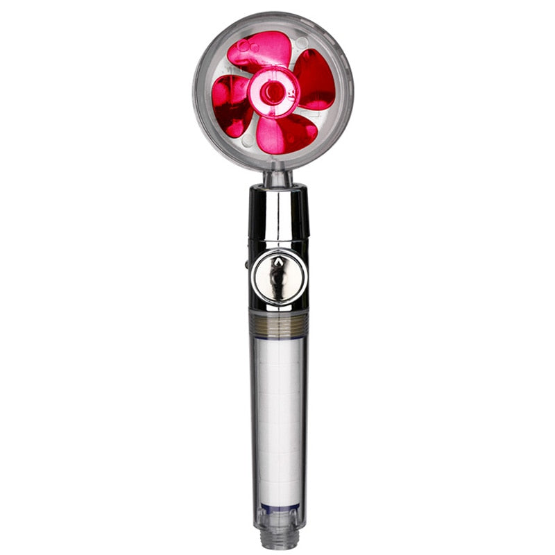 Load image into Gallery viewer, Shower head... it saves water with great pressure with fan Awan that matches your decor
