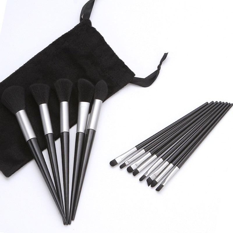 Load image into Gallery viewer, 13pcs fluffy soft makeup brush set for cosmetics, blusher and eyeshadows

