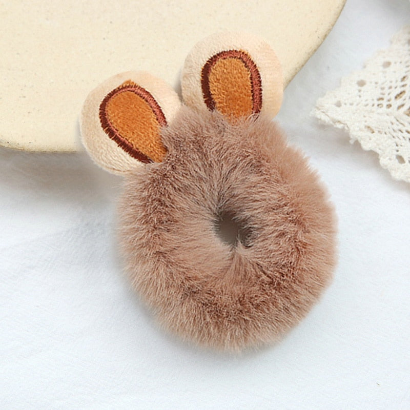 Load image into Gallery viewer, Girl's cute cartoon hair bands add it to your ponytail for a beautiful look
