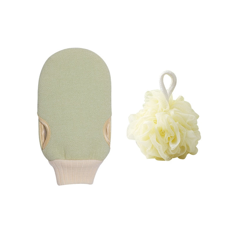 Load image into Gallery viewer, 3 pieces of body lotion Soft, long to clean the back, and worn with the palm to exfoliate the skin 5_colors.
