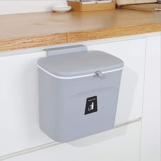 TrashcanKitchen wastebasket Suitable size and can be placed anywhere 5_colors