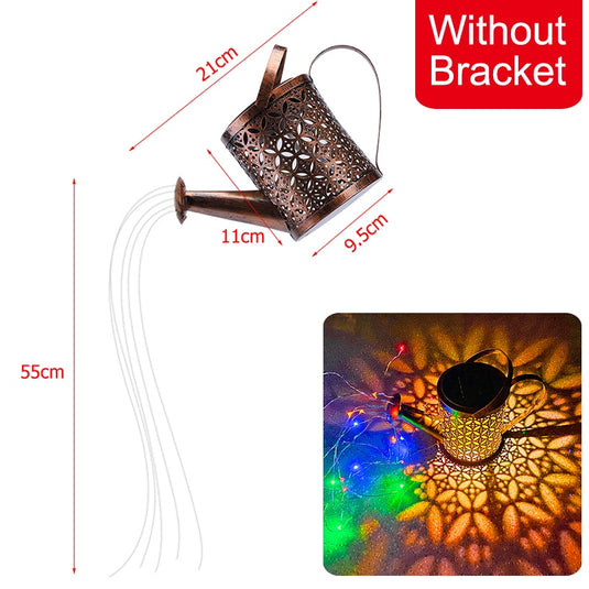 jug shaped led lamp jug holder Suitable for your garden decoration