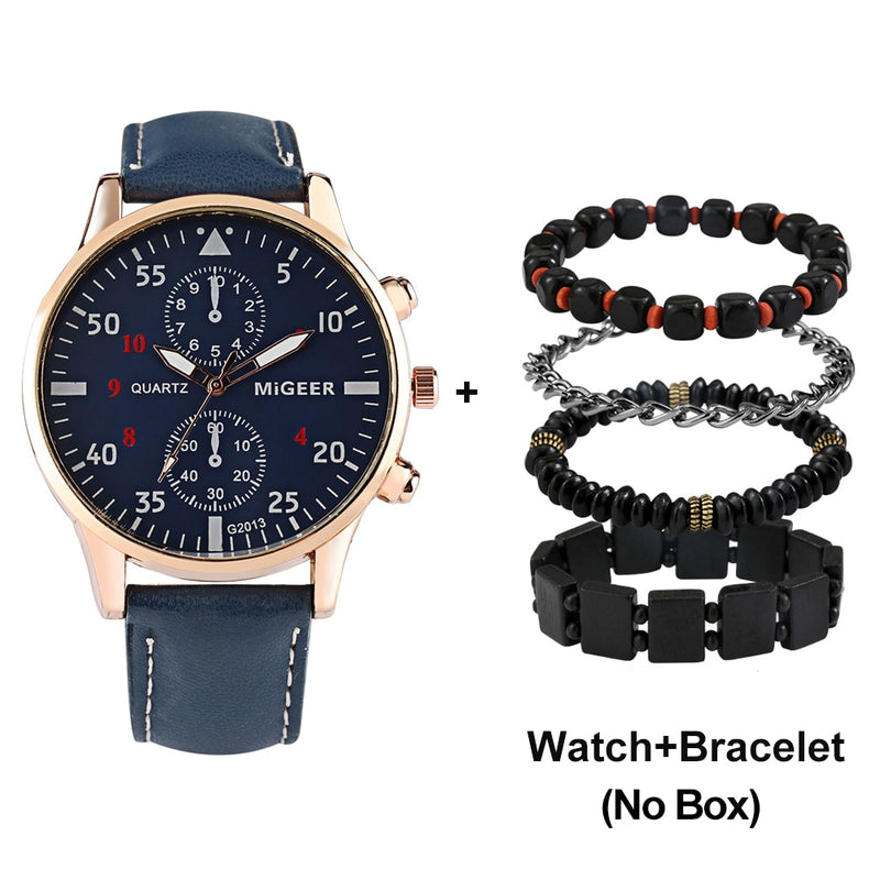 Load image into Gallery viewer, Men's watch proud, business men and occasions. Sora of controversy brown Comes with matching watch accessories
