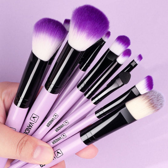 6 to 13 pcs soft fluffy makeup brushes set for cosmetics blusher eye shadow beauty tools