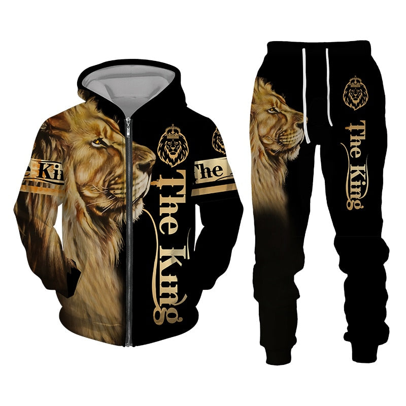 Load image into Gallery viewer, Luxurious pajama set for men winter outfit with a 3D image Each piece can be purchased separately all measurements
