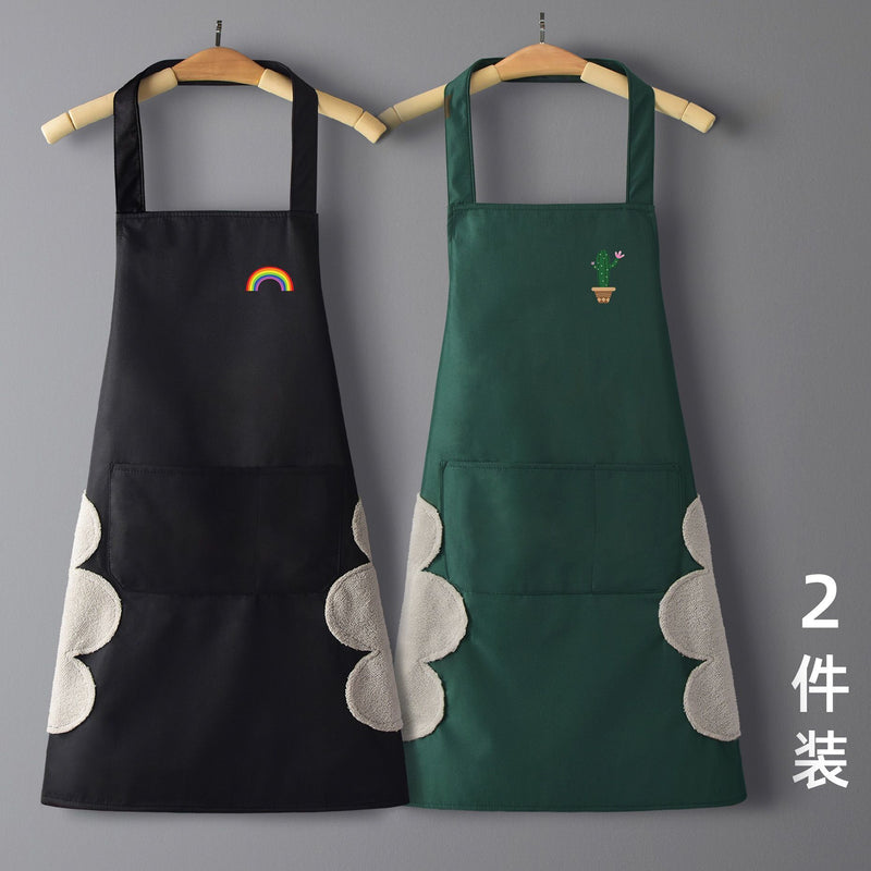 Load image into Gallery viewer, New korean version waterproof and oil-proof home kitchen apron for men and women
