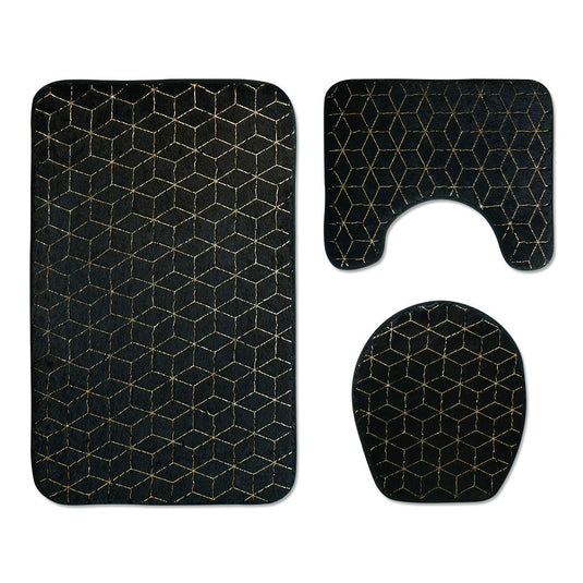 A set of three saddlebags Non-slip, water absorbent cobbled colors_12.