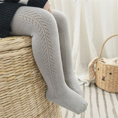 Load image into Gallery viewer, long tights for kids summer, latest fashion Grid design Age: 0-5y

