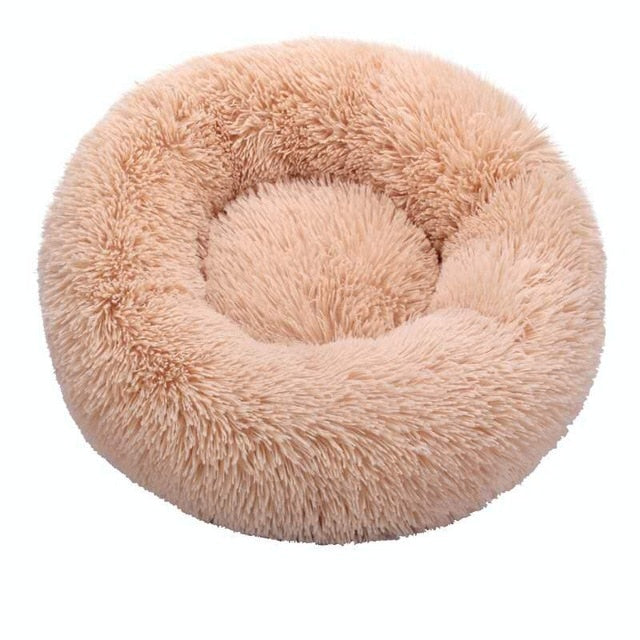 Load image into Gallery viewer, pet bed Round soft fur Cats and dogs sleep on it Different sizes 8_colors
