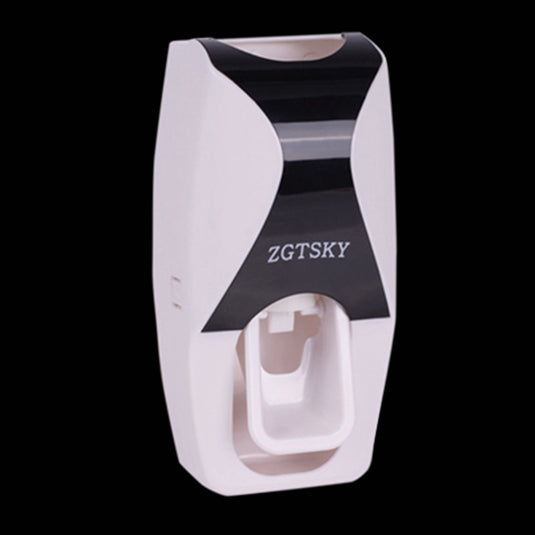 Automatic Toothpaste Dispenser, Toothbrush Holder Set, Dustproof and Sticky Suction, Wall-mounted Bathroom Toothpaste Squeezer