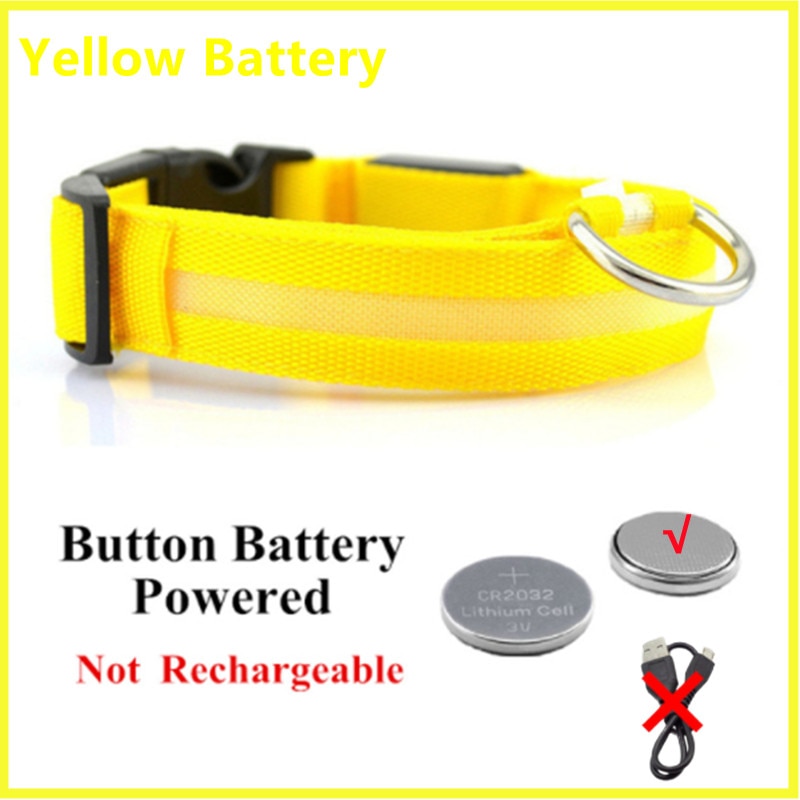 Load image into Gallery viewer, dog collar LED lights in different colors To not lose your dog All colors and sizes
