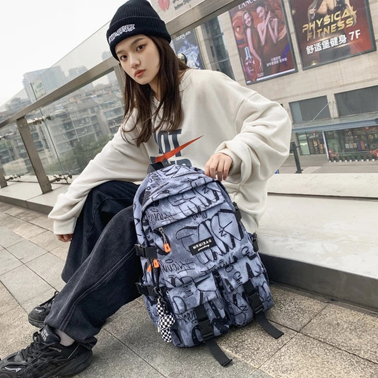 Large Stylish back bag To carry books and laptops. For university and school 3_colors
