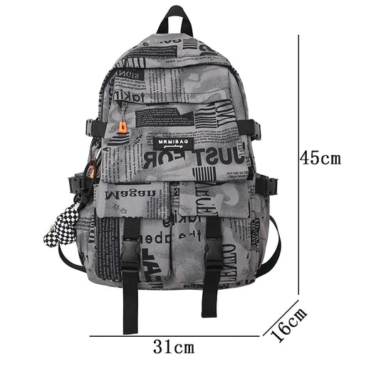 Large Stylish back bag To carry books and laptops. For university and school 3_colors