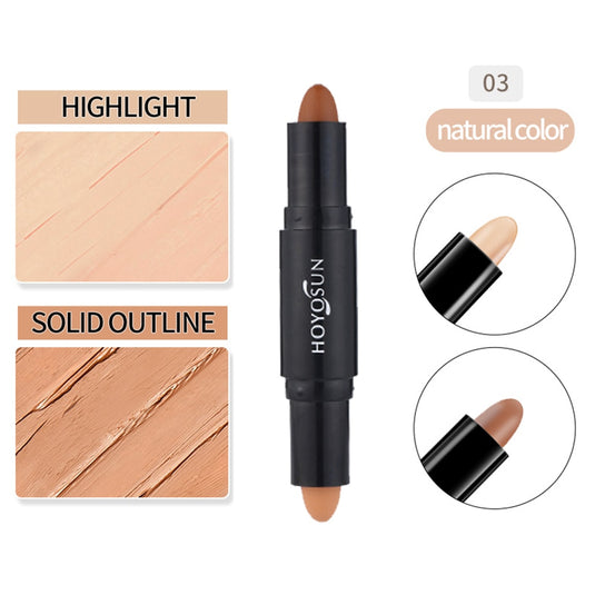 1 in 2 Contour Pencil Face Liner , Concealer A long-lasting pen that conceals dark circles