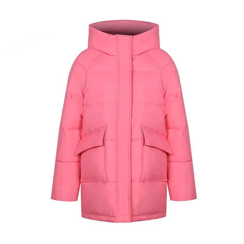 Load image into Gallery viewer, Women's winter warm loose large pocket jacket, great colors and high quality

