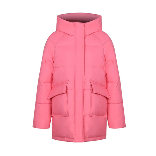 Women's winter warm loose large pocket jacket, great colors and high quality