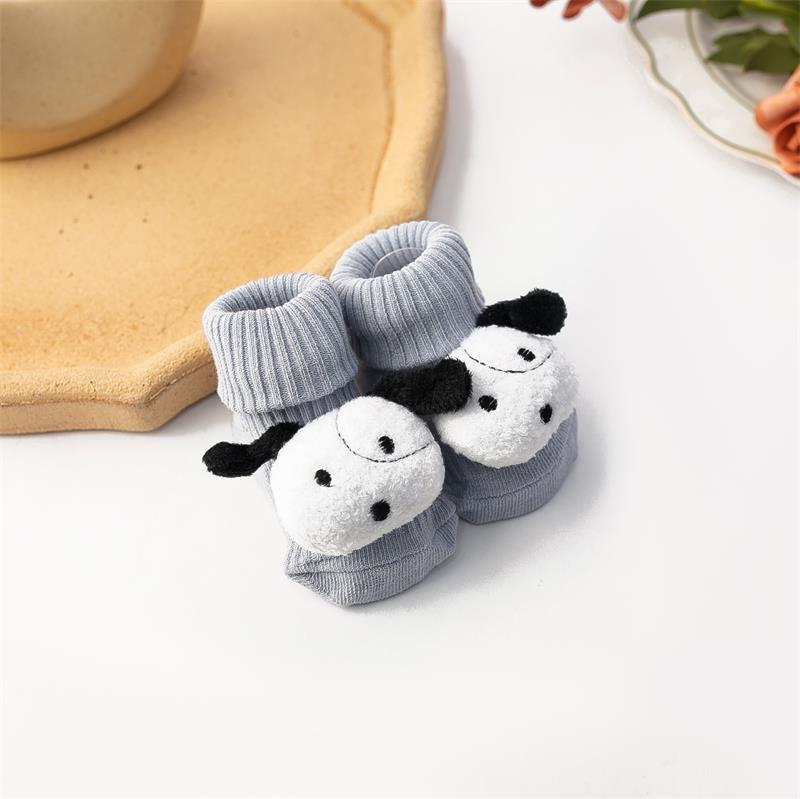 Load image into Gallery viewer, Newborn baby socks. soft cotton anti slip cute animal shapes
