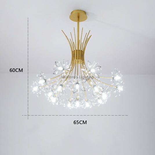 Luxurious chandelier for your home from crystal Latest shapes 2022 Two colors black and white