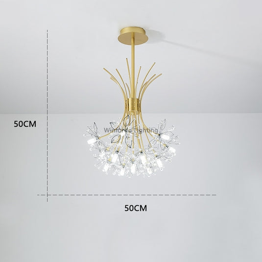 Luxurious chandelier for your home from crystal Latest shapes 2022 Two colors black and white