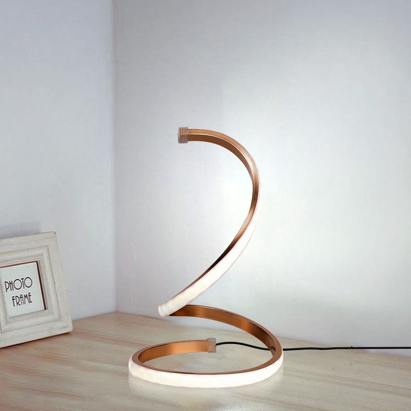 Load image into Gallery viewer, led desk lamps, Threaded shape, for office and home decorations. Various shapes
