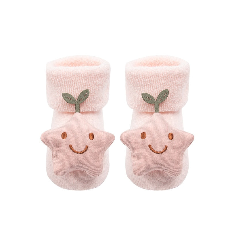 Load image into Gallery viewer, Soft socks for newborns Made of cotton, non-slip Suitable for Christmas
