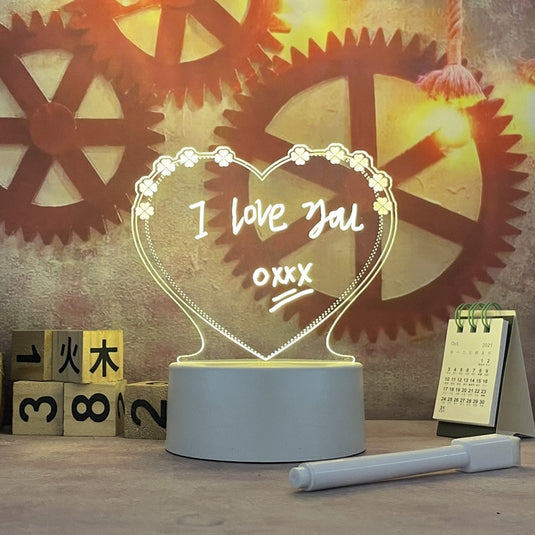led panel light You can write and draw the things you love It works with usb For children, it is placed in the living rooms