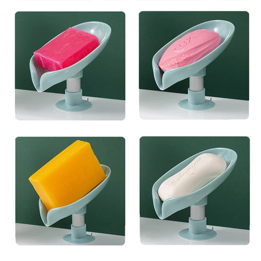 Soap holder,contemporary and beautiful Fits bathroom decor Two colors: green and gray