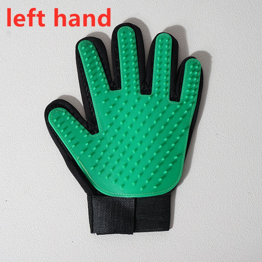 pet grooming glove Used for mutual hair removal 10_colors
