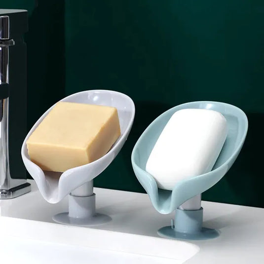 Soap holder,contemporary and beautiful Fits bathroom decor Two colors: green and gray
