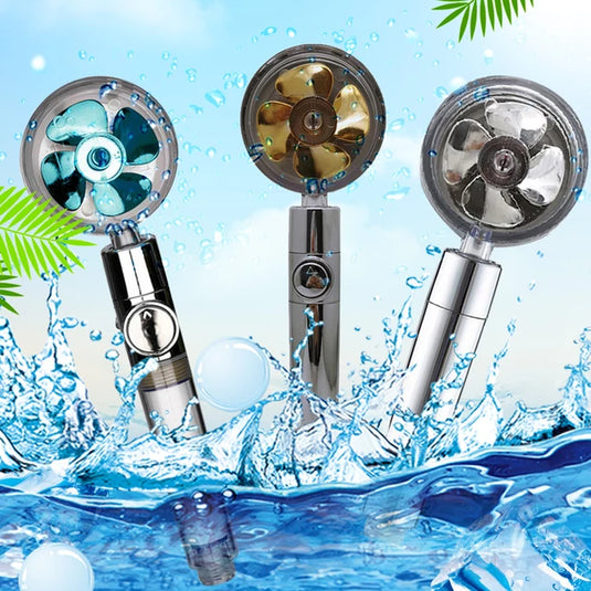 Shower head... it saves water with great pressure with fan Awan that matches your decor