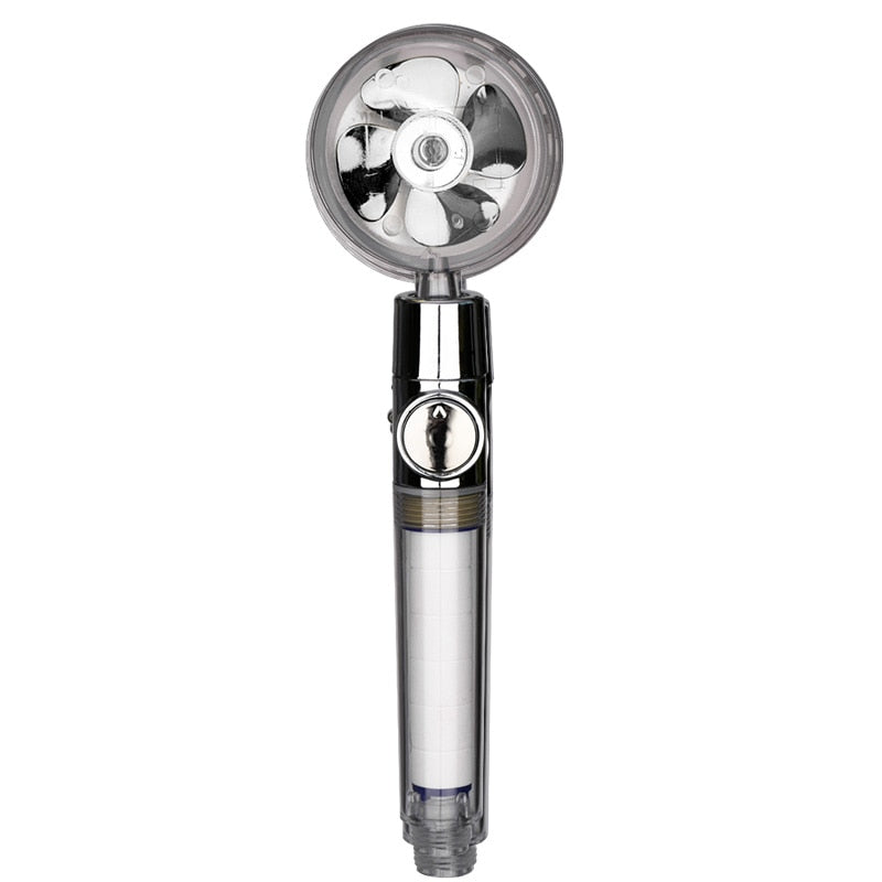 Load image into Gallery viewer, Shower head... it saves water with great pressure with fan Awan that matches your decor
