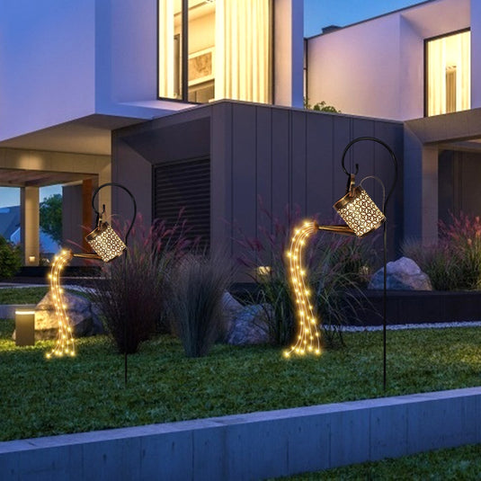 jug shaped led lamp jug holder Suitable for your garden decoration