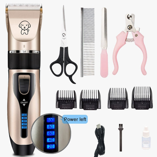 Animal hair trimmer (pet / cat / dog / rabbit) all accessories included