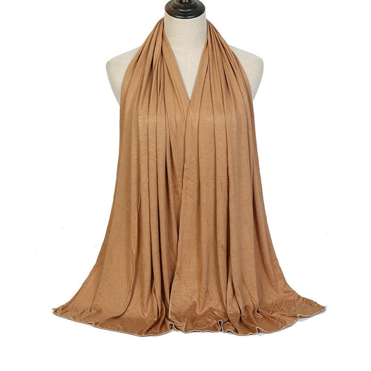 Cotton jersey scarf and veil Suitable for Muslim women soft and cottony elegant and covert all the colors