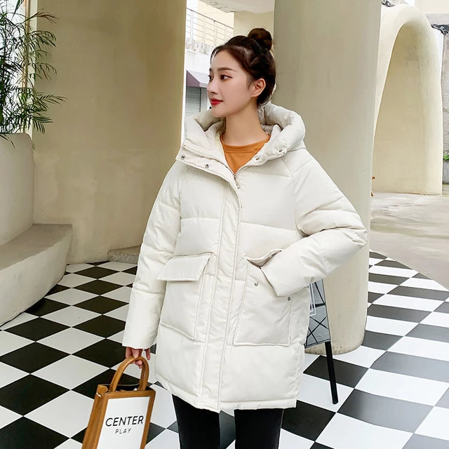 Load image into Gallery viewer, Women's winter warm loose large pocket jacket, great colors and high quality
