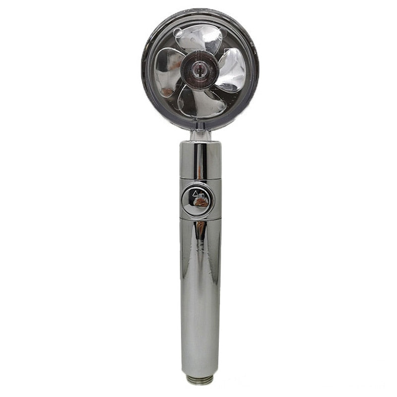 Load image into Gallery viewer, Shower head... it saves water with great pressure with fan Awan that matches your decor
