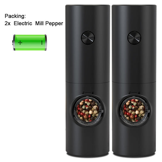 Electric Automatic Mill Pepper And Salt Grinder With LED Light Adjustable Coarseness Produced By Xiaomi Partner Manufacturers