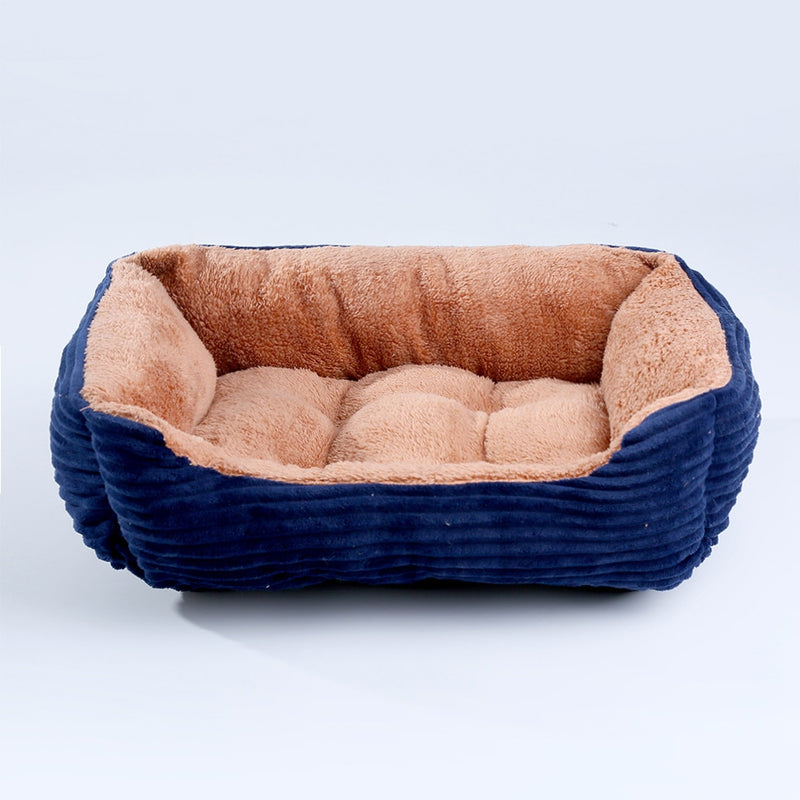 Load image into Gallery viewer, Bed for dogs, cats and pets square shape Various sizes and colors
