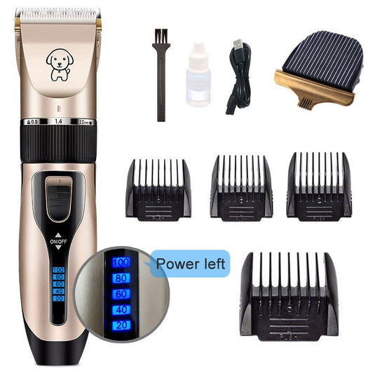 Animal hair trimmer (pet / cat / dog / rabbit) all accessories included