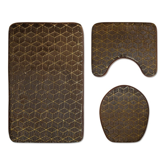 A set of three saddlebags Non-slip, water absorbent cobbled colors_12.