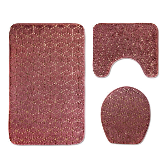 A set of three saddlebags Non-slip, water absorbent cobbled colors_12.