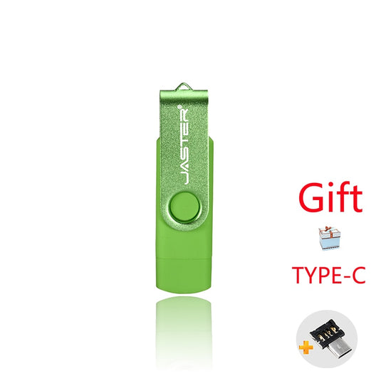 JASTER high speed usb flash You can not connect to it, but to the computer and to the mobile phone Two storage capacity: 2GB_64_GB assorted colors