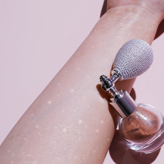 A highlighter for the body and face, a perfect light shine for all times and long lasting