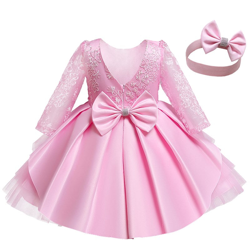 Load image into Gallery viewer, Baby dress Princess dress suitable for parties and birthdays with Vonka all colors
