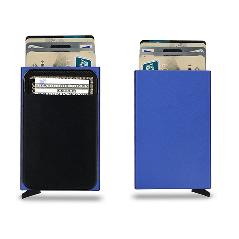 Load image into Gallery viewer, smart wallet Fits all your cards made of steel All colors are there

