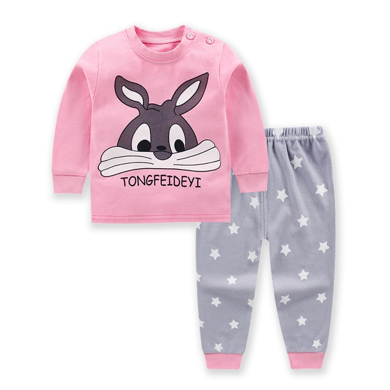 Load image into Gallery viewer, 0-2 years baby clothing set newborn cotton winter clothes for boys and girls 2 pieces
